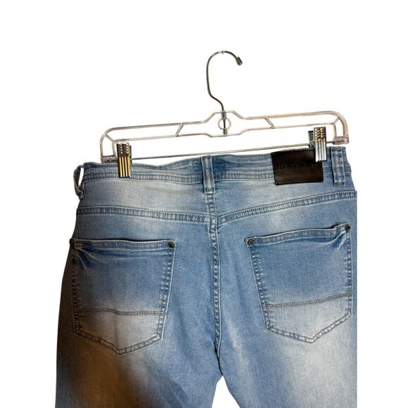 Steves Jeans Light Wash Denim Mens Slim Fit Size 30/32 Cotton Blend - Picture 6 of 7